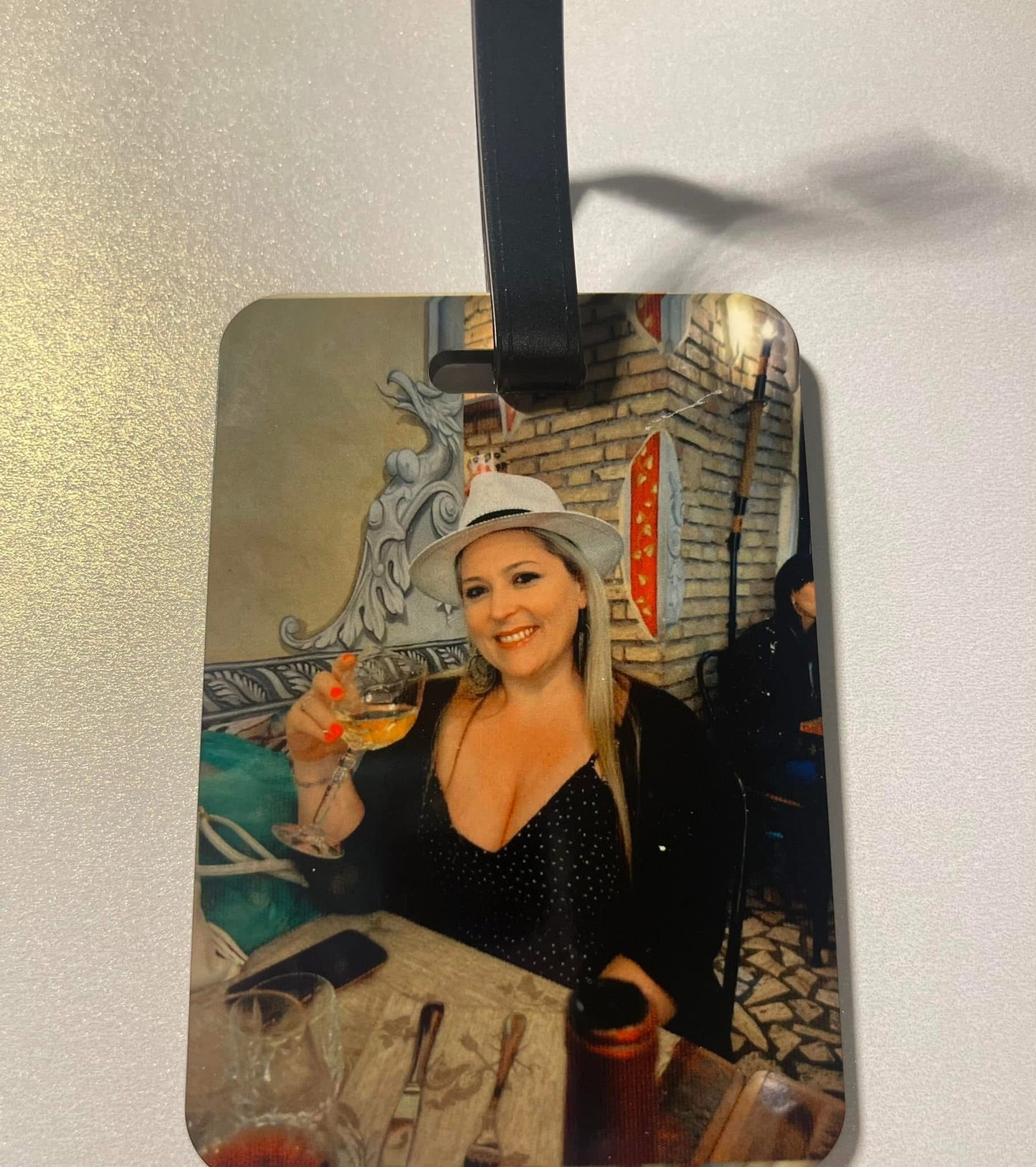 Personalized luggage tag