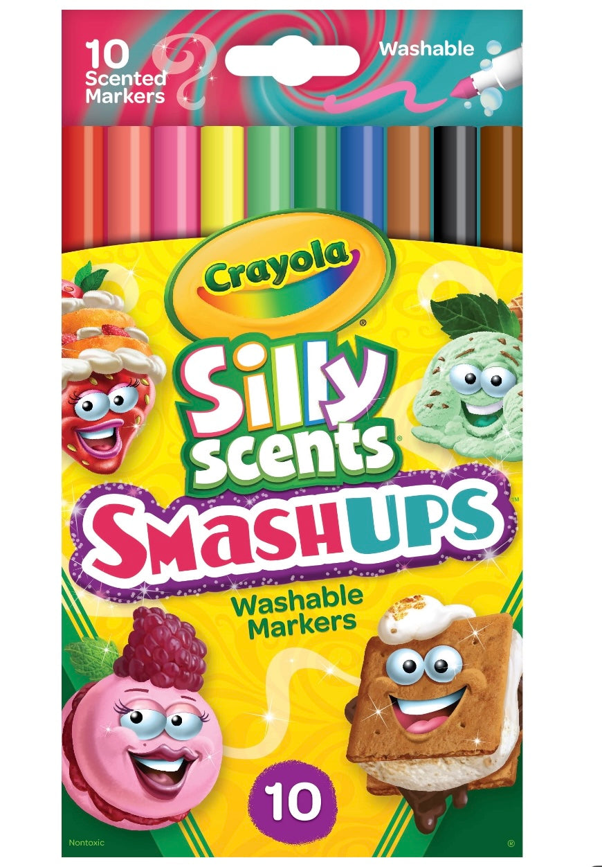 Crayola Silky Scents Smashups washable markers