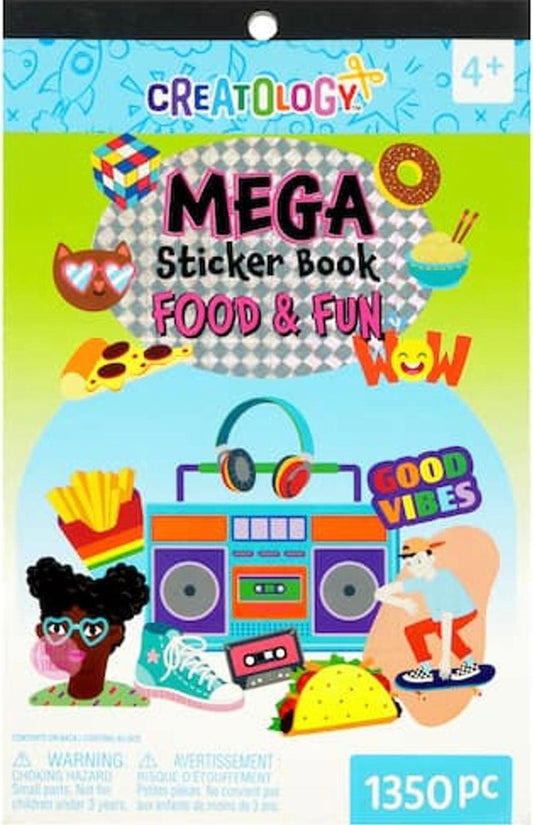 Creatology Mega Sticker Book Food and Fun